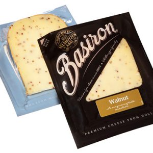 GOUDA NUECES BASIRON 200G X10