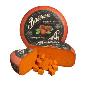 GOUDA PESTO ROJO BASIRON RUEDA 4.5KGX1