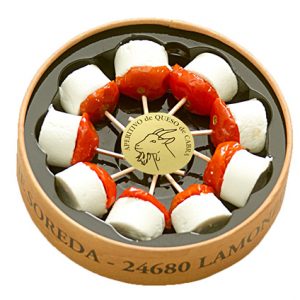BROCHETA QUESO CABRA C/TOMATE 80GX9