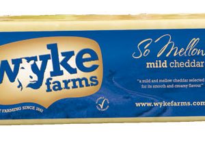 CHEDDAR BLANCO WYKE 4M BARRA 2.5KGX4