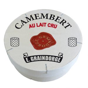 CAMEMBERT GRAINDORGE LECHE CRUDA 250GX6