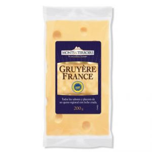 GRUYERE IGP M&T PORCIÓN 200G X12