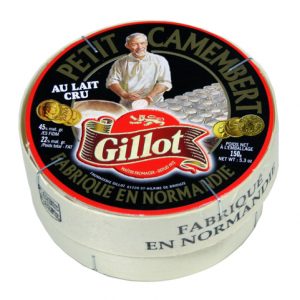 CAMEMBERT PETIT L.C. GILLOT NOIR 150GX6
