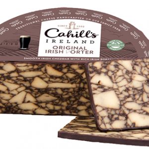 CHEDDAR IRISH PORTER 1/2 RUEDA 1.1KGX2